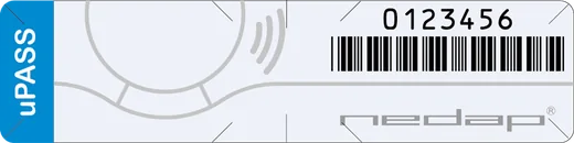 Nedap UHF windshield tag