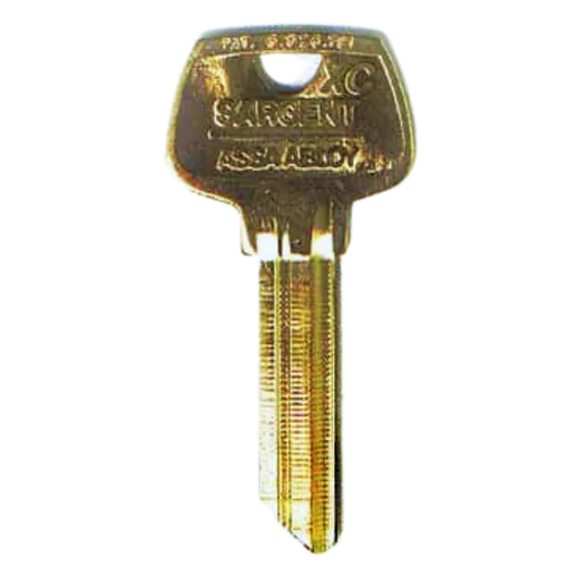 Sargent XC metal key