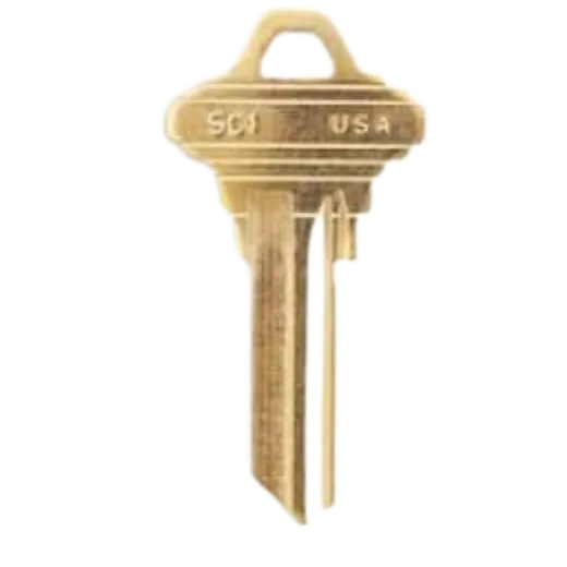 SC1 metal key